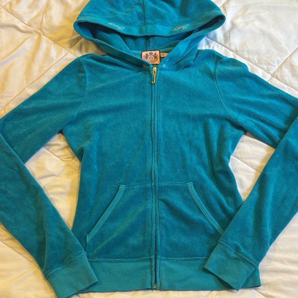 Juicy Couture Vibrant Blue Hoodie